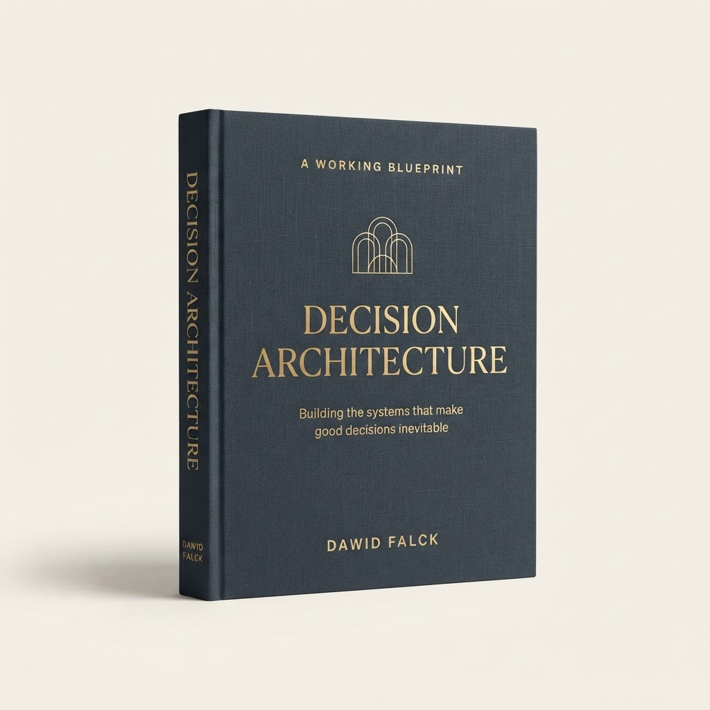 Decision Architecture by Dawid Falck — book cover